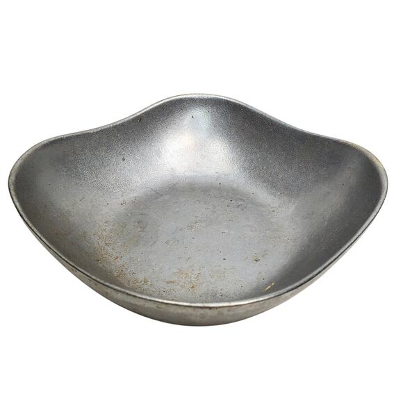 Wilton Mount Joy Pewter Serving Bowl Columbia PA USA Vtg Armetale 9" - Picture 6 of 9